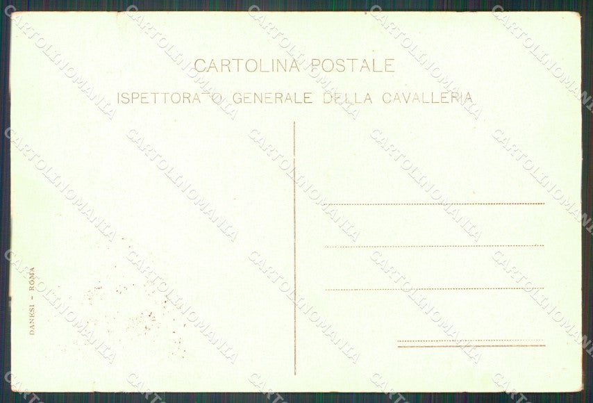 Militari XXIX Reggimento Cavalleggeri di Udine STRAPPINI cartolina XF2801 – retro