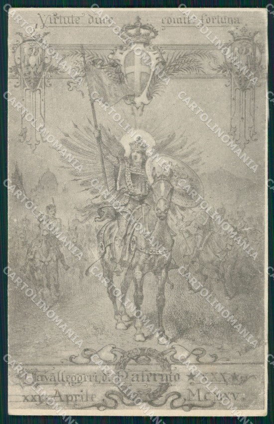 Militari Reggimentali XXX Reggimento Palermo cartolina XF2814 – fronte