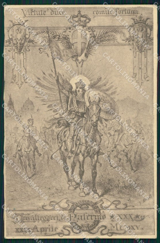 Militari Reggimentali XXX Reggimento Palermo cartolina XF2815 – fronte
