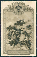 Militari Reggimentali Artiglieria a Cavallo Voloire Custoza cartolina XF2824 – fronte
