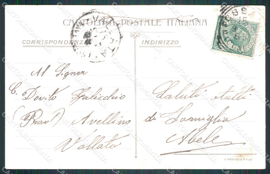 Militari Cavalleria Concorso Ippico Fossano SCOLLATA cartolina XF2872 – retro