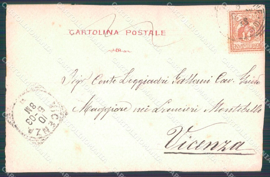 Militari Cavalleria Foto cartolina XF2877 – retro