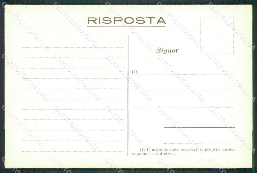 Militari Cavalleria Corrispondenza Militare Doppia cartolina XF2884 – retro