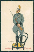 Militari Propaganda WWI Lancieri Cavalleria Bianchi cartolina XF2885 – fronte