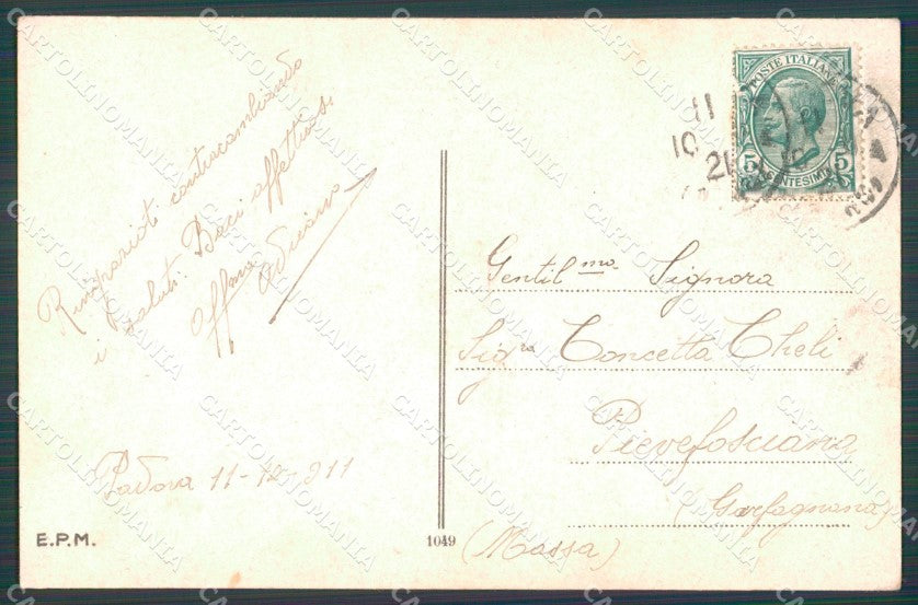 Militari Cavalleria Lancieri Tacchi cartolina XF2903 – retro