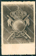 Militari Cavalleria Trofei delle Armi PIEGHINA cartolina XF2933 – fronte