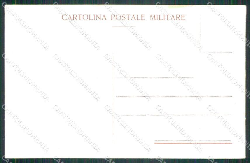 Militari Cavalleria Uniforme Tricolore cartolina XF2940 – retro