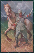 Militari Cavalleria Cavalleggeri Uniforme cartolina XF2949 – fronte
