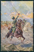 Militari Cavalleria Cavalleggeri cartolina XF2951 – fronte