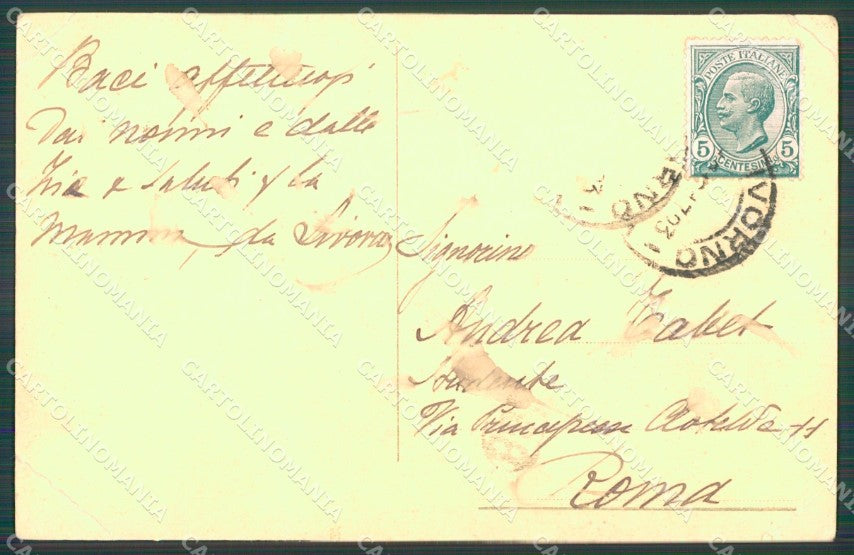 Militari Cavalleria Cavalleggeri PIEGHE cartolina XF2954 – retro