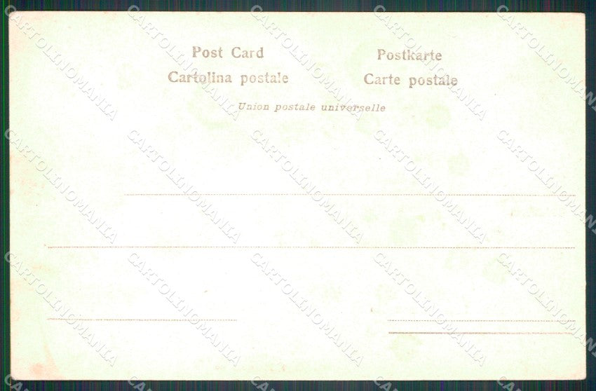 Militari Cavalleria Lancieri Alessandria Alterocca 1702 cartolina XF2966 – retro