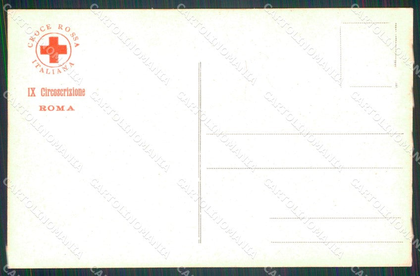 Militari Cavalleria al Galoppo CRI Roma Alterocca 3581 cartolina XF2971 – retro