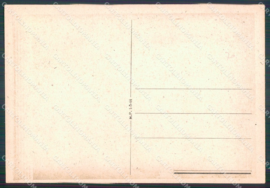 Militari Repubblica Sociale Littorio Fascismo R.S.I. FG cartolina XF3074 – retro