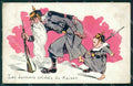 WWI WW1 Propaganda Patriotic War Humor Kaiser postcard XF3091 – fronte