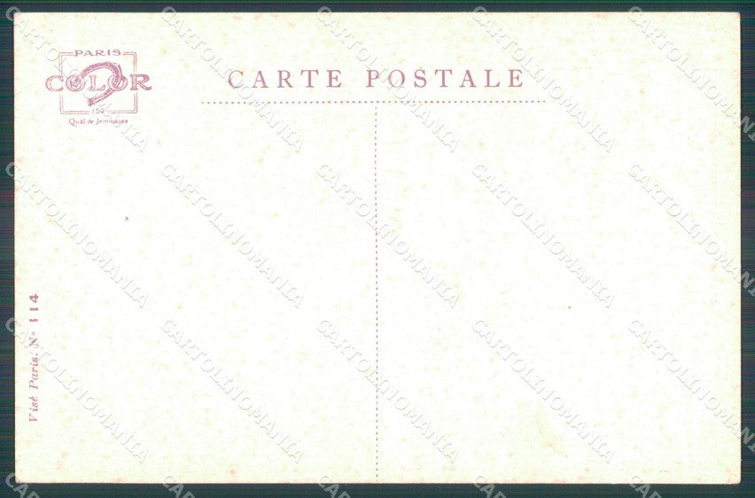 WWI WW1 Propaganda Patriotic War Humor Kaiser Wilhelm Danemark postcard XF3154 – retro