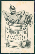 WWI WW1 Propaganda Patriotic Humor Kaiser Wilhelm Anti German postcard XF3159 – fronte