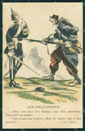 WWI WW1 Propaganda Patriotic War Humor Anti German Moriss postcard XF3235 – fronte