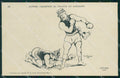 WWI WW1 Propaganda Patriotic War Humor Kaiser Wilhelm Sport Box postcard XF3236 – fronte