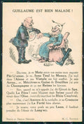 WWI WW1 Propaganda Patriotic Humor Kaiser Wilhelm Anti German postcard XF3275 – fronte
