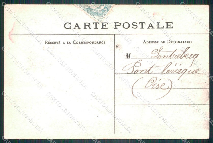 WWI WW1 Propaganda Patriotic Humor Kaiser Wilhelm Loubet Royalty postcard XF3307 – retro