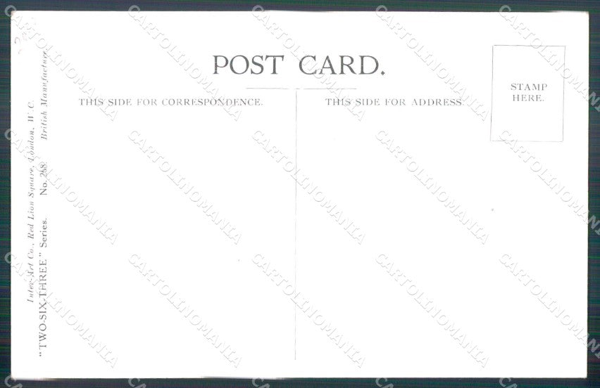 WWI WW1 Propaganda Patriotic Humor Kaiser Wilhelm Anti German postcard XF3354 – retro