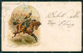Military British Army Charge 15 Hussars Harry Payne postcard XF3403 – fronte