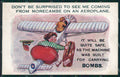 WWI WW1 Propaganda Patriotic War Humor British Aviation postcard XF3410 – fronte