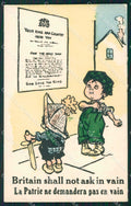 WWI WW1 Propaganda Patriotic War Humor Ludgate British postcard XF3420 – fronte