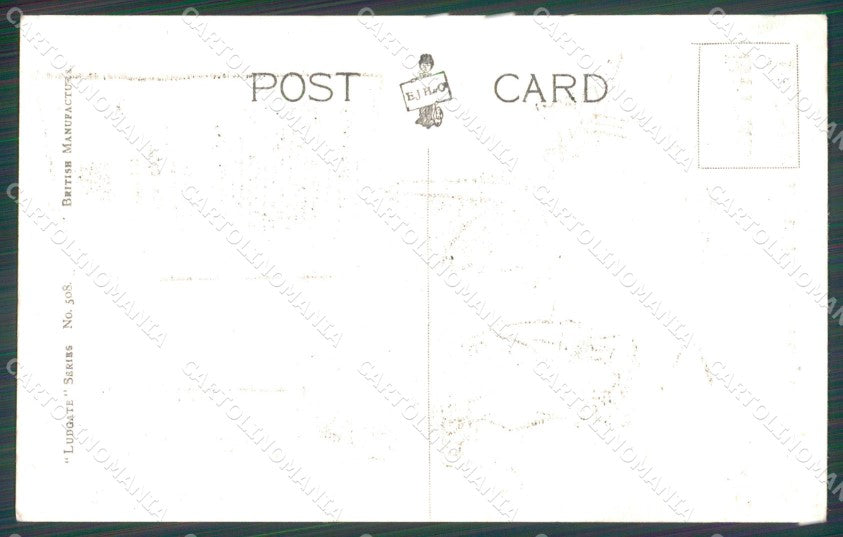 WWI WW1 Propaganda Patriotic War Humor Ludgate British postcard XF3420 – retro