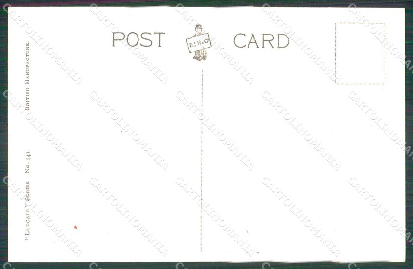 WWI WW1 Propaganda Patriotic Humor British Soldier Flag Ludgate postcard XF3423 – retro
