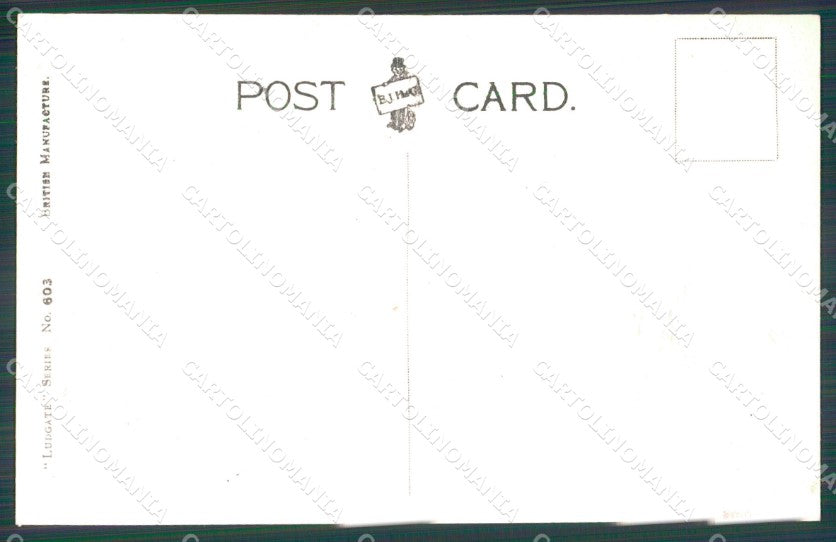 WWI WW1 Propaganda Patriotic Humor British Soldier Ludgate Beer postcard XF3425 – retro
