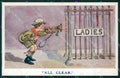 WWI WW1 Propaganda Patriotic War Humor Boy Scout British postcard XF3432 – fronte