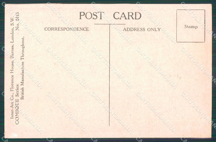 WWI WW1 Propaganda Patriotic War Humor Donald Mc Gill postcard XF3440 – retro