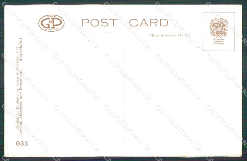 Military British Soldier Coldstream Guards postcard XF3454 – retro