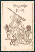 WWI WW1 German Austrian Propaganda Patriotic War Humor Russia postcard XF3479 – fronte