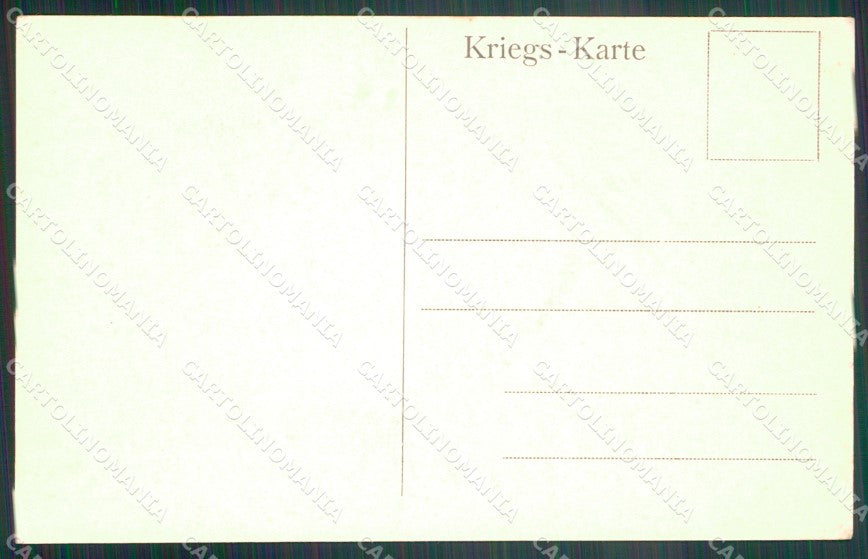 WWI WW1 German Propaganda Patriotic War Humor Anti Russian postcard XF3494 – retro