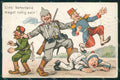 WWI WW1 Propaganda Landwehr Infanterie Regiment Pola nr 5 TEAR postcard XF3498 – fronte