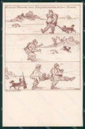 WWI WW1 Austrian Propaganda Patriotic War Humor Anti Russian postcard XF3529 – fronte