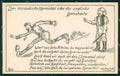 WWI WW1 German Propaganda Patriotic War Humor Anti British postcard XF3533 – fronte