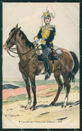 Military Russia Russian Soldier Robiquet Vosnessensk Cavalry postcard XF3624 – fronte