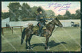 Military Russia Russian Soldier Horse Types CORNER CREASE postcard XF3631 – fronte