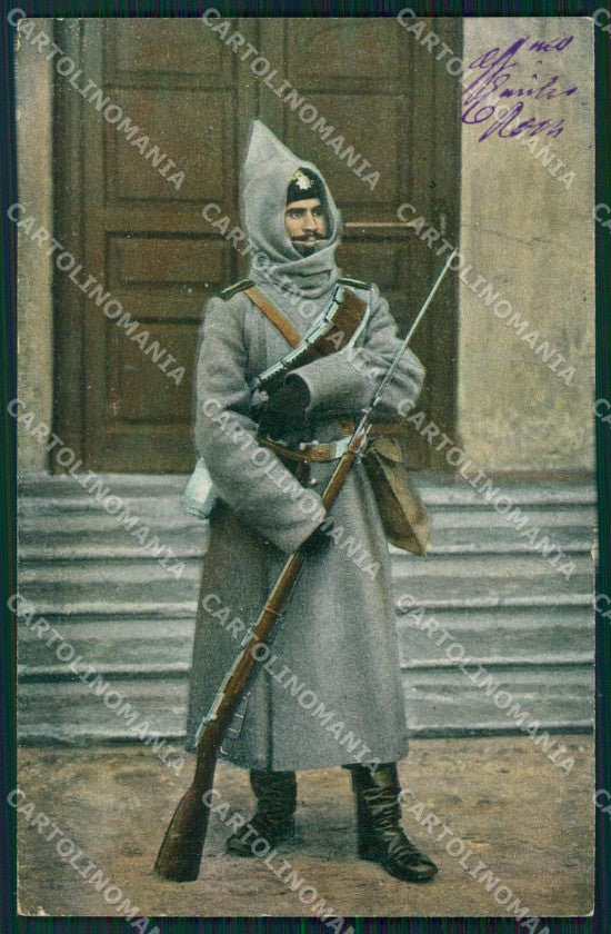 Military Russia Russian Soldier Types postcard XF3632 – fronte