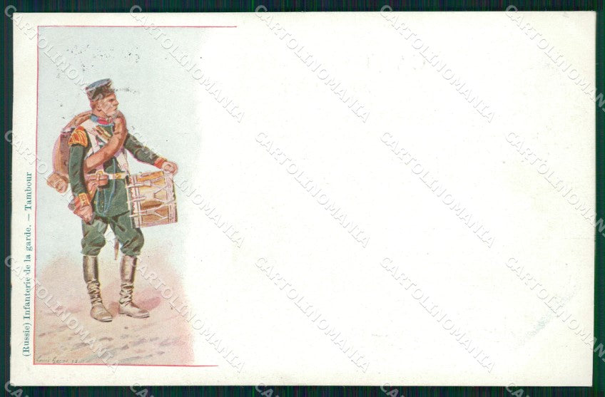 Military Russia Russian Soldier postcard XF3654 – fronte