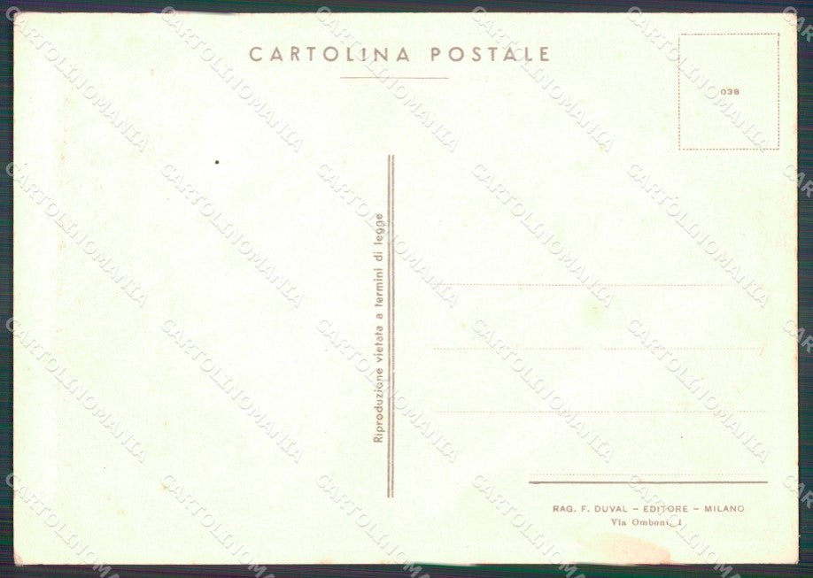 Militari Propaganda WWII Contraerei Bartoli FG cartolina XF3777 – retro