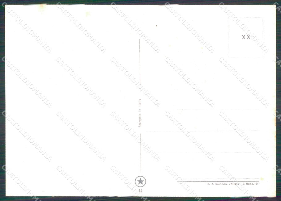 Militari Propaganda WWII Aviazione Sgrilli FG cartolina XF3822 – retro