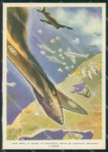 Militari Propaganda WWII Paracadutisti Sgrilli FG cartolina XF3829 – fronte