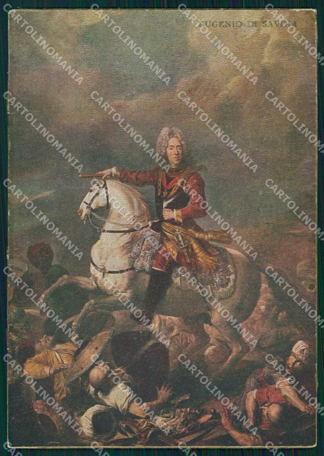 Militari Batterie Celeri Eugenio di Savoia PIEGHINA FG cartolina XF3925 – fronte