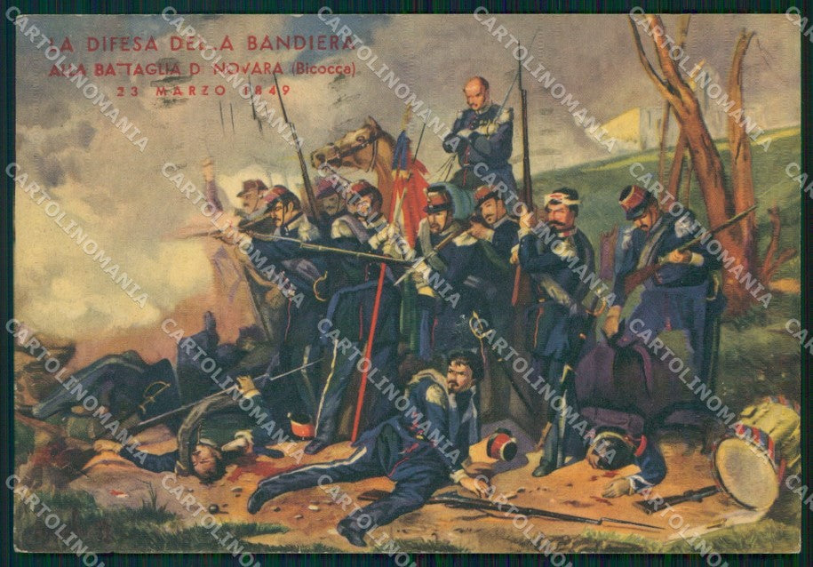 Militari 15º Reggimento Fanteria Savona Novara PIEGHINA FG cartolina XF3942 – fronte