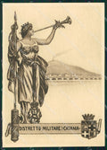 Militari Fascismo 18º Distretto Militare Catania FG cartolina XF4062 – fronte