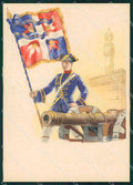 Militari Associazione Artiglieri D'Italia Firenze Abkasi FG cartolina XF4158 – fronte